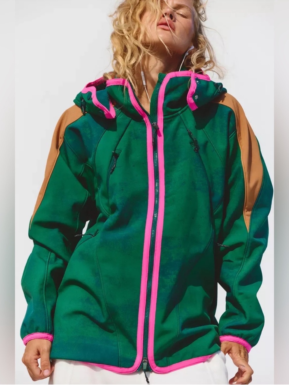 FP Movement by Free People Canyon Crushin Evergreen Combo Jacket